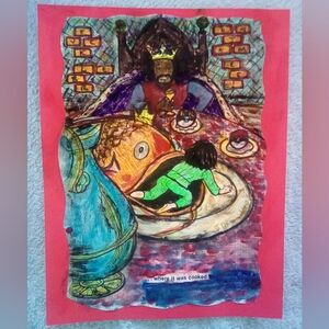 🎨Abstract Watercolor Painting Art (work in progress)🖼